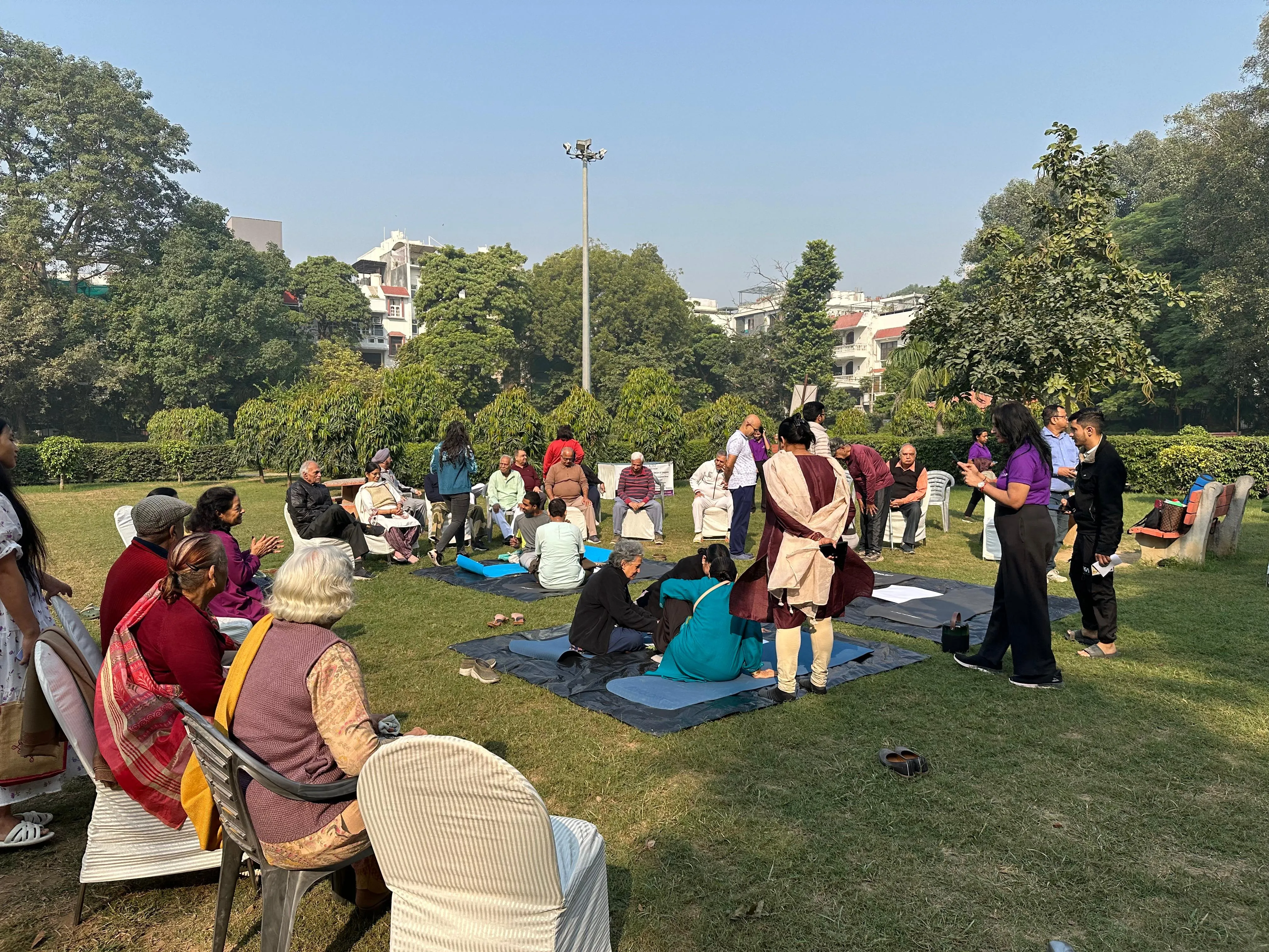 Sarvodaya Enclave Park — Recreational Activities